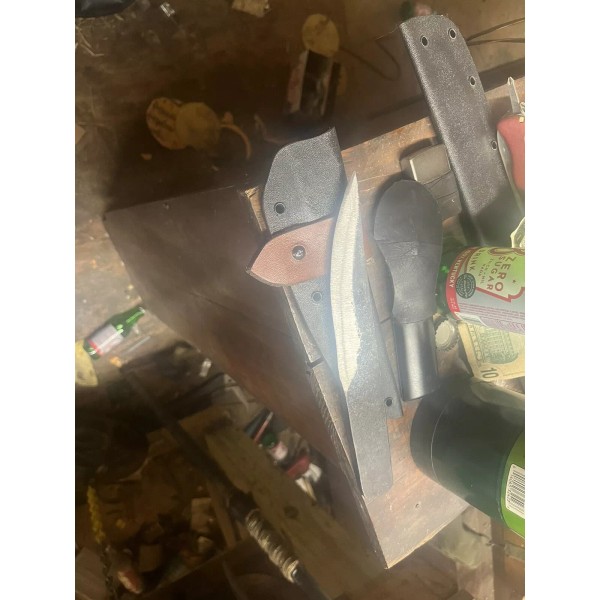 Leaf Spring “Baton Death March: Death by 1,000 Batons” Puukko