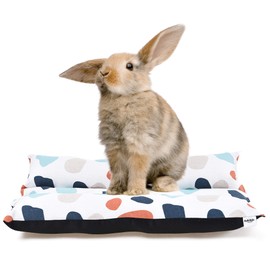 Guinea Pig Bed, Rabbit Bed, Small Animal Bed Pad, Bunny Bed, Ferret Bed, Bunny Supplies Small Animal Accessories Cuddle Cushion Cozy Mat Pad Pillow for Rat Hedgehog