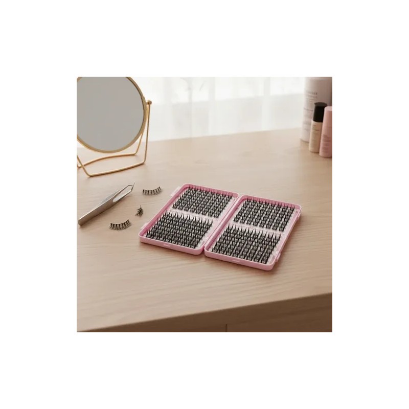 Kit De Cat Eye Pestañas,8-18mm,extensión De Pestañas
