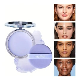 Base De Maquillaje Polvo Compacto Fijador Larga Duración,10g