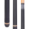 ASKA Jump Break Cue Stick JBC Black, 3-Piece Jump/Break Cue