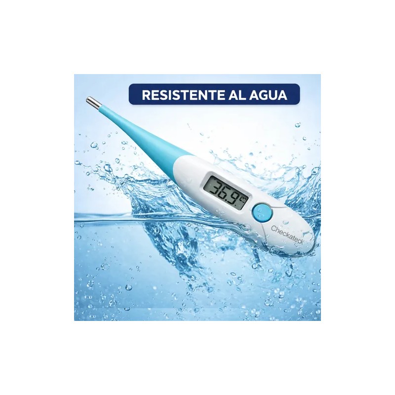 12pz Termómetro Digital Flexible Impermeable 100 Seguro