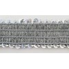 4 Row (1.5") Stretch Sequins Trim (Spot Silver)