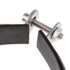 Auzkong Motorcycle Exhaust Bracket Universal Exhaust Bracket Clip Support Muffler,