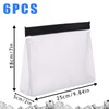 6 Pack Reusable Ice Storage Bags,10 x 7.3 x 2.2in