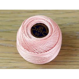 DMC Fil a Dentelles Cotton Crochet Thread 6 Ply 818 - per 5 gram ball