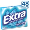 EXTRA Gum Peppermint, Sugar-Free Chewing Gum Bulk, 8 Ct Box,