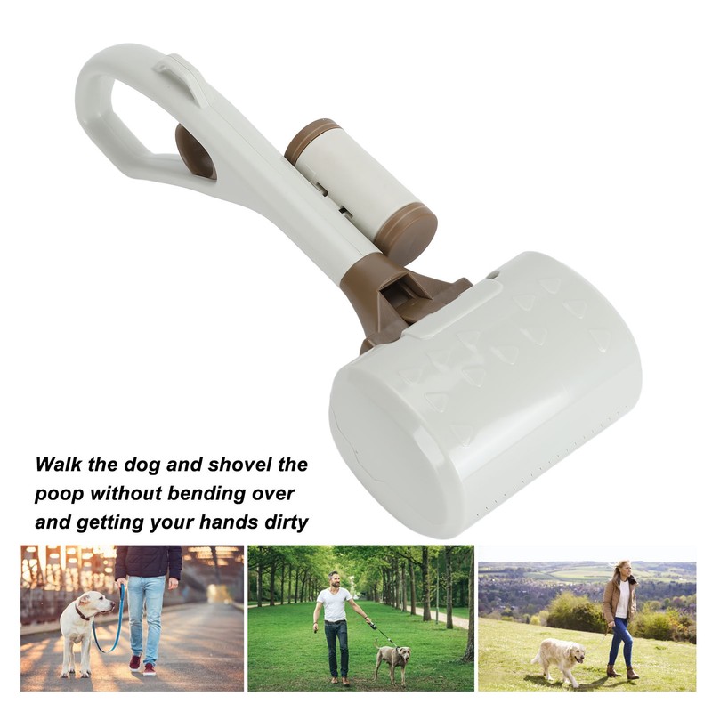Pet Pooper Scooper Multipurpose Lightweight Portable Long Handle Dog Pooper