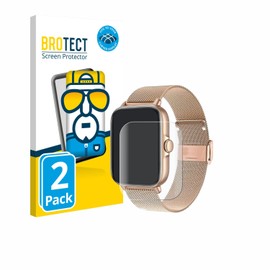 BROTECT 2 Stück Full-Cover Schutzfolie für Pireware Elegance 4 Full-Screen Displayschutz-Folie [3D Curved, Anti-Fingerprint, Kristall-Klar]