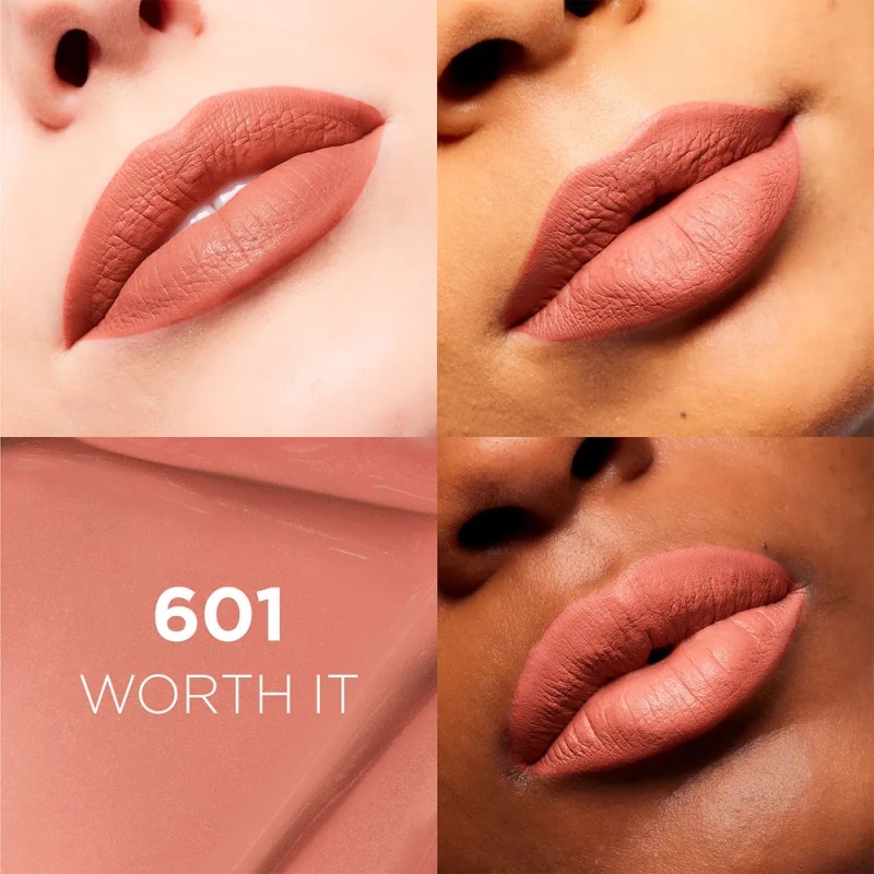 Labial Líquido L'Oréal Paris Le Matte Resistance Nudes - Color