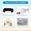 Hoxemator Water Soluble Stabilizer for Embroidery, 24 PCS 8.5"x 11"
