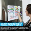 Magnetic Dry Erase Sheet for Fridge - Stain Resistant, 16x11