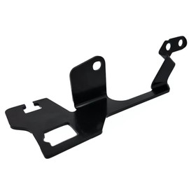 157313 Throttle Cable Bracket and Kickdown Cable Bracket Compatible with Edelbrock Carburetor Performer, for Thunder AVS and All Quadrajet-style Carburetors for TH350, 700-R4, and 200-4R Cables-Black