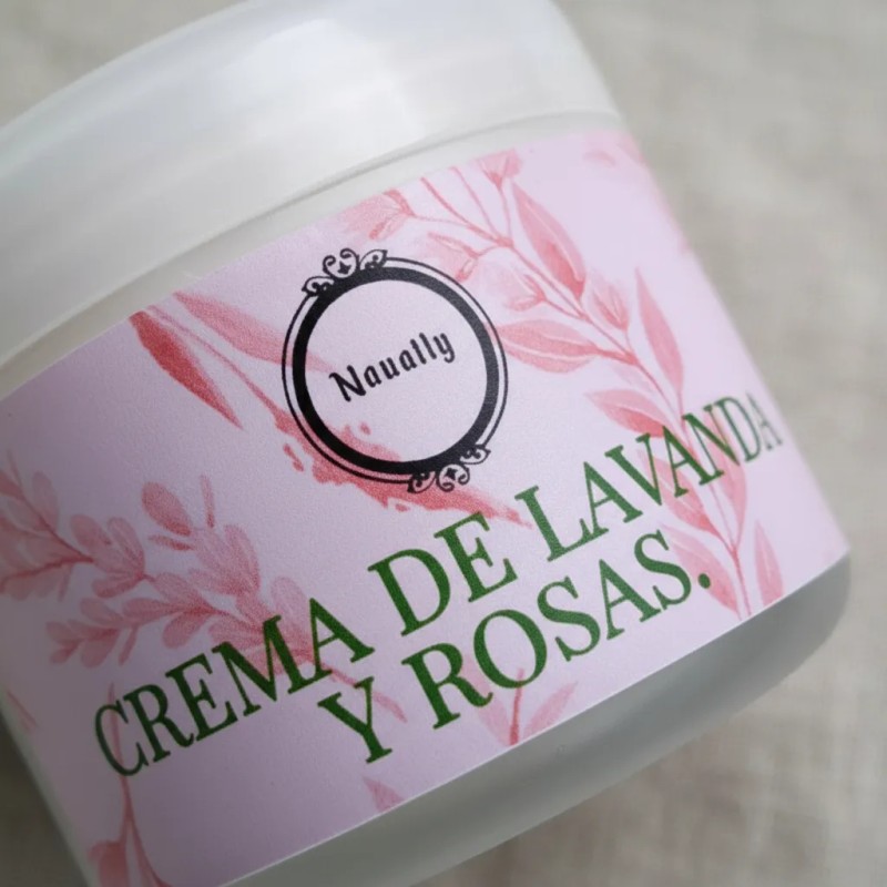 Crema Facial Hidratante Artesanal Rosas Cola De Caballo