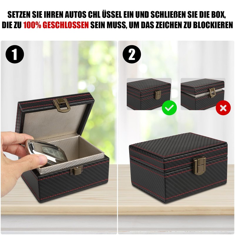 Diyife Car Key Faraday Box, Keyless Go Protection Car Key