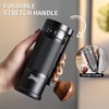 Bincoo Foldable Manual Coffee Grinder with External Adjustable Setting,Coffee Bean