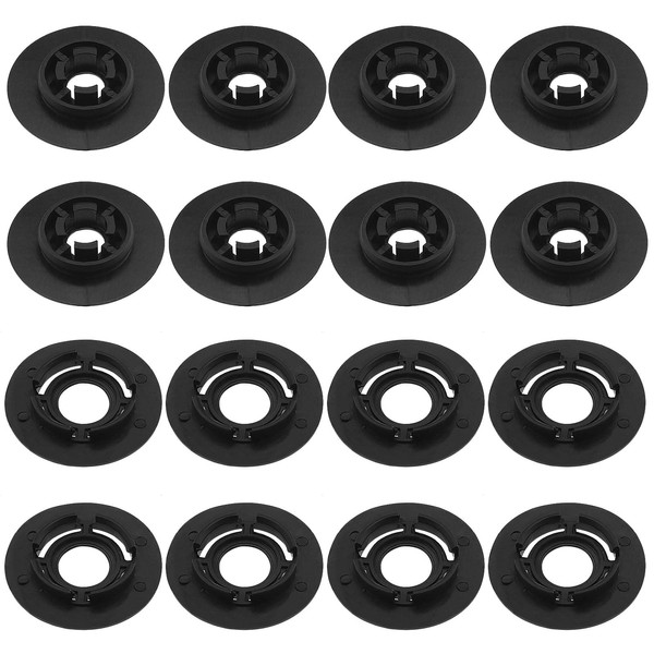 16pcs 3D08645214PK 3D0864523B41 Non-Slip Plastic Buckle Fixing Clips Round Fixing
