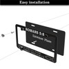 License Plate Frames Black and White License Plate Frame Jesus