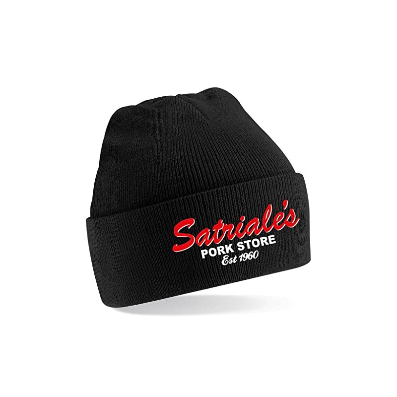 Satriale's Pork Store Logo Inspried by The Sopranos Embroidered Beanie