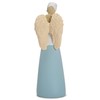 Dicksons Nurses are Angels Without Wings Blue 6 Inch Resin