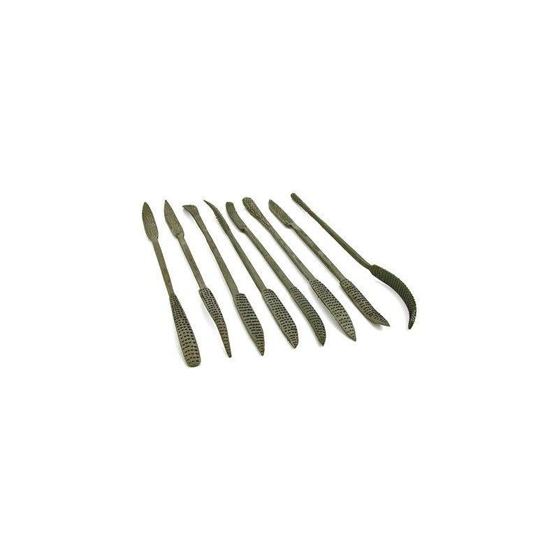 Bundle - Rasps Files for wood and more. 8-Piece Heavy