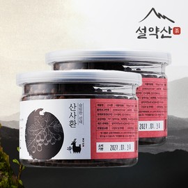 1+1 1 bottle of Seolyaksan Sansa pills 190g / 1+1 설약산 산사환 190g 1통