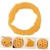 KOMBIUDA 10Pcs Realistic Faux Squid Rings Simulation Food Decoration for