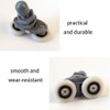 2/4 Pieces Shower Door Wheels Shower Cubicle Roller Runner 18