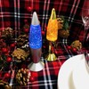 Riaxuebiy Classic LED Lava Lamp USB Rocket Sparkling Lamp Multicolor
