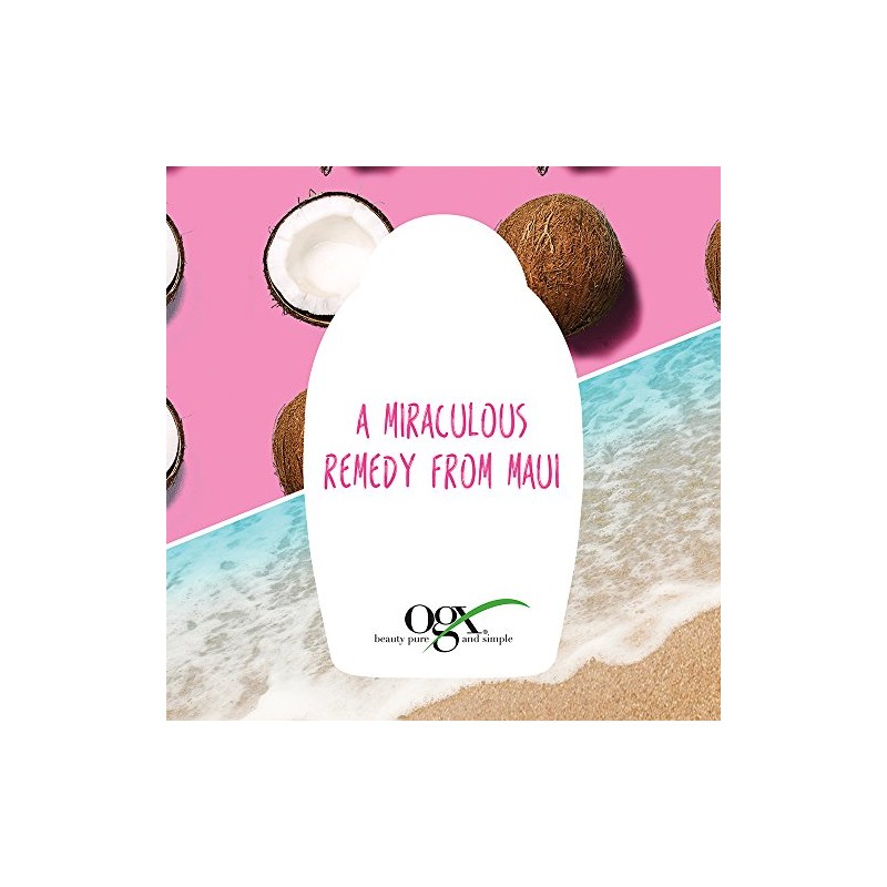 Ogx Shampoo Coconut Miracle Oil 13 Ounce X-Strength (385ml) (2