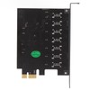 7 Port PCIE Expansion Card 7 Ports USB 3.2 GEN1