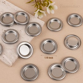 Framendino, 50 Pack Mini Tower Incense Metal Cone Tray Holder Decorative for Office Accessories