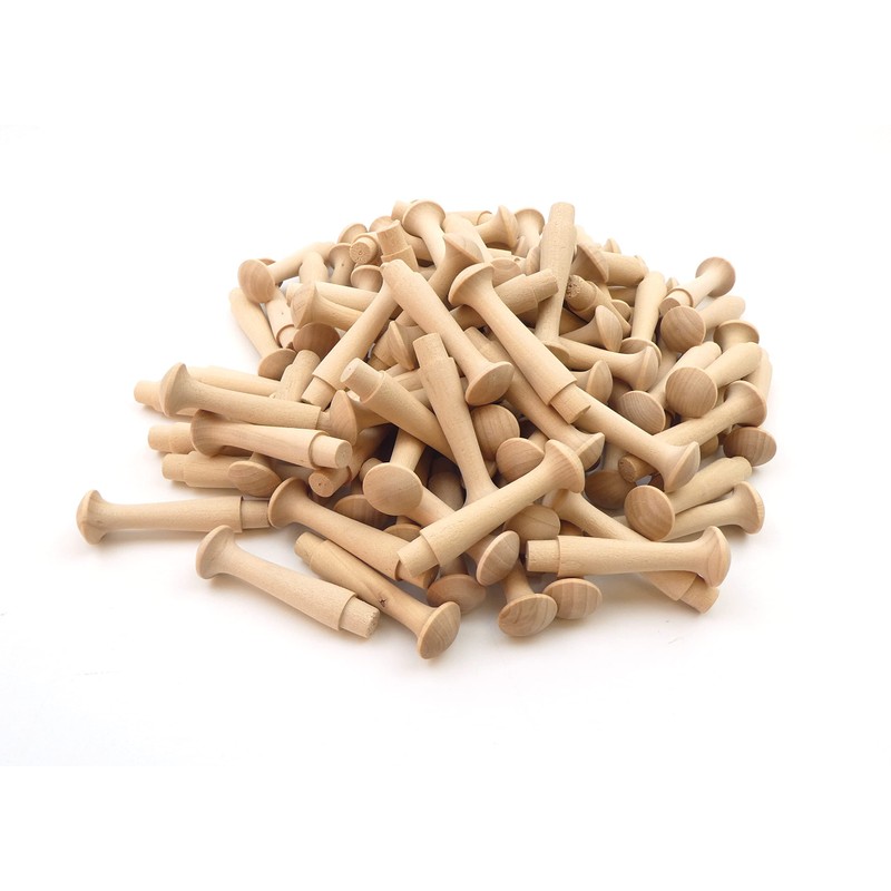 Birch Shaker Peg 2.5" / 63.5mm (Pack of 100)