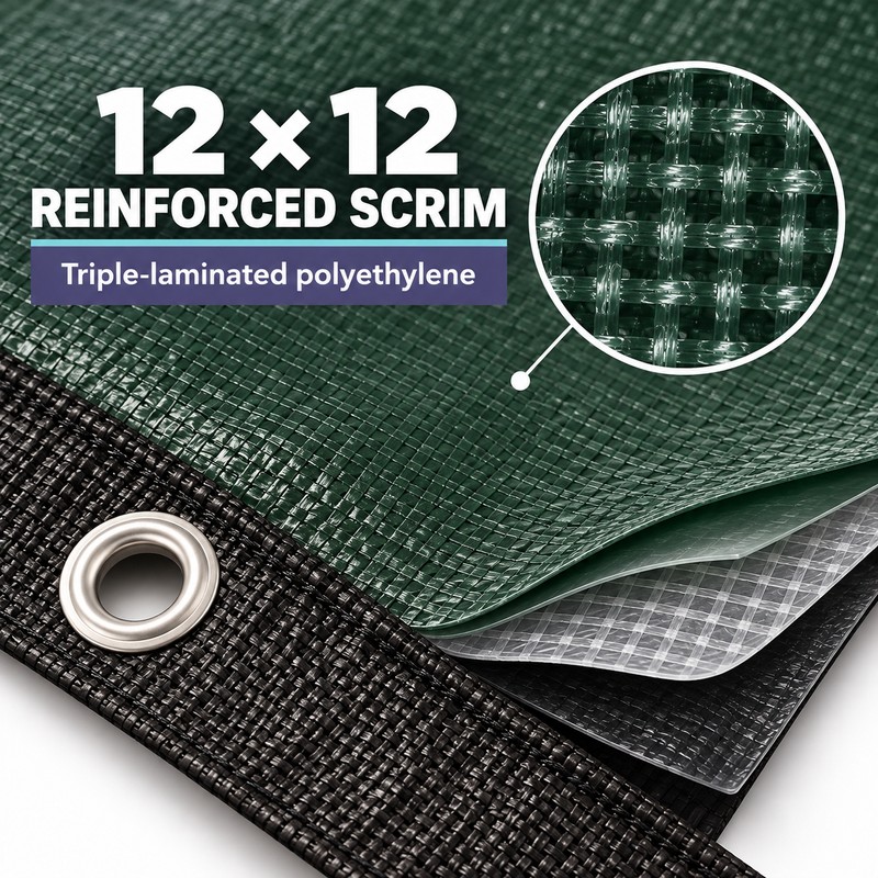 Supreme Plus 18 Ft Round Winter Above Ground Pool Cover,