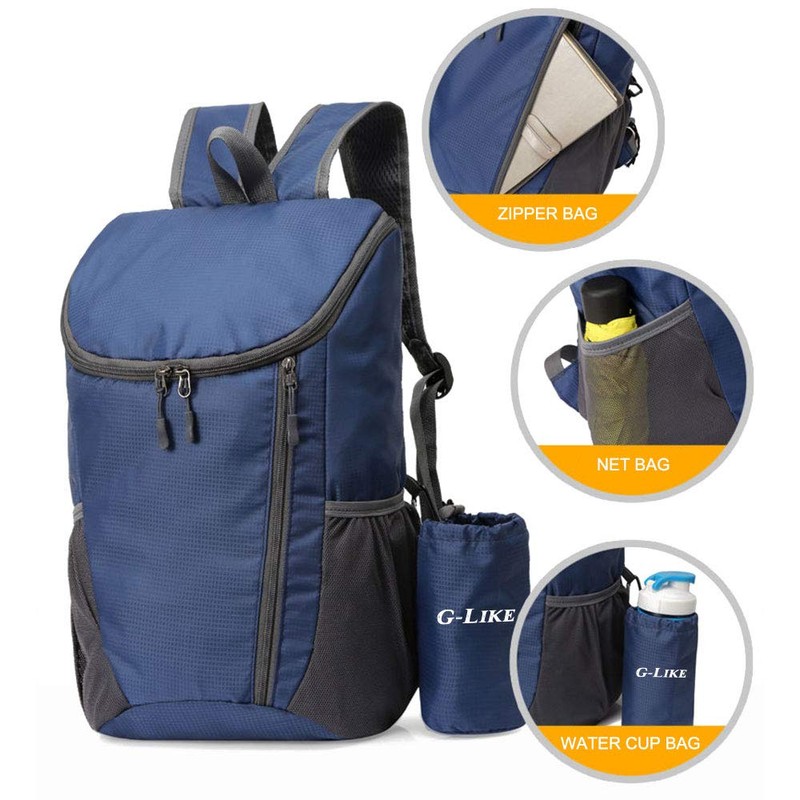 G-LIKE travel backpack travel laptop backpack foldable backpack backpack orange
