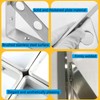 Heavy Duty Shelf Bracket,Welded Bracket,Stainless Steel Solid Shelf Brackets,Shelf Support