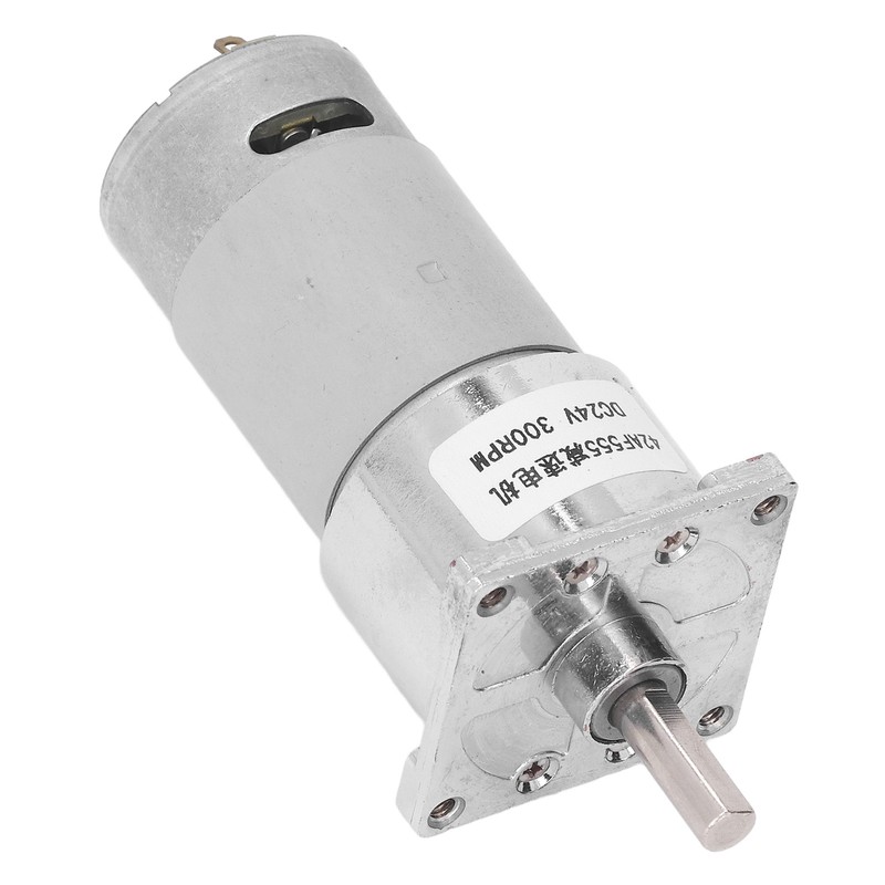 DC24V Gear Motor Self Locking Worm Speed Reduction Motor with