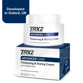 TRX2 Advanced Care Thickening and Styling Cream - Non-Sticky & Light Texture - For All Hair Types - Thicker and More Hydrated - 50ml