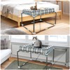 Bedside Cosleeper Pet Dog Bed - Dog Beds with Pillow