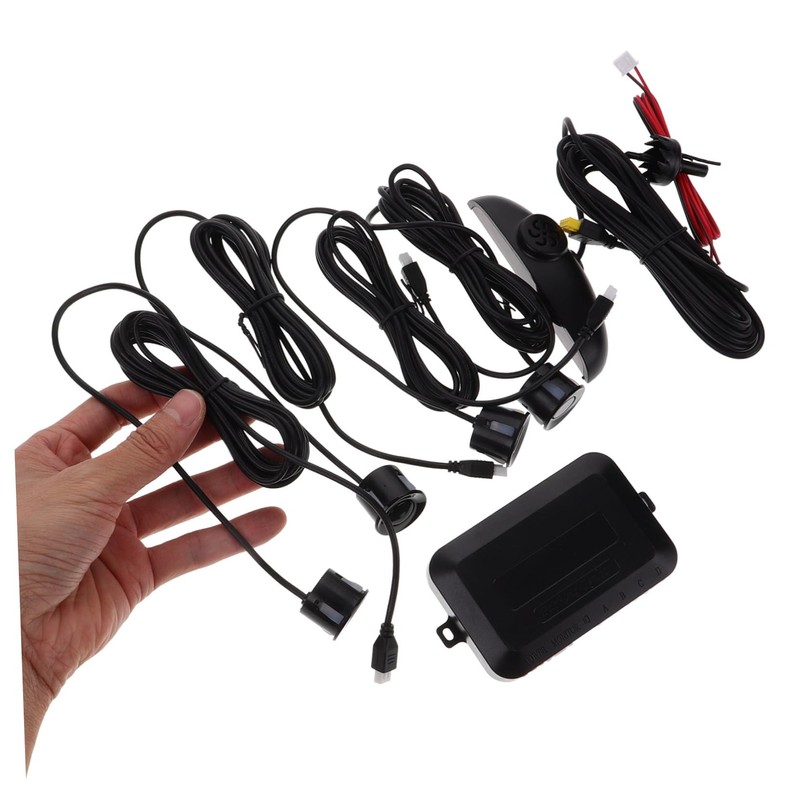 Alipis 1 Set Car Parking Sensor System with Automotive Vehicle
