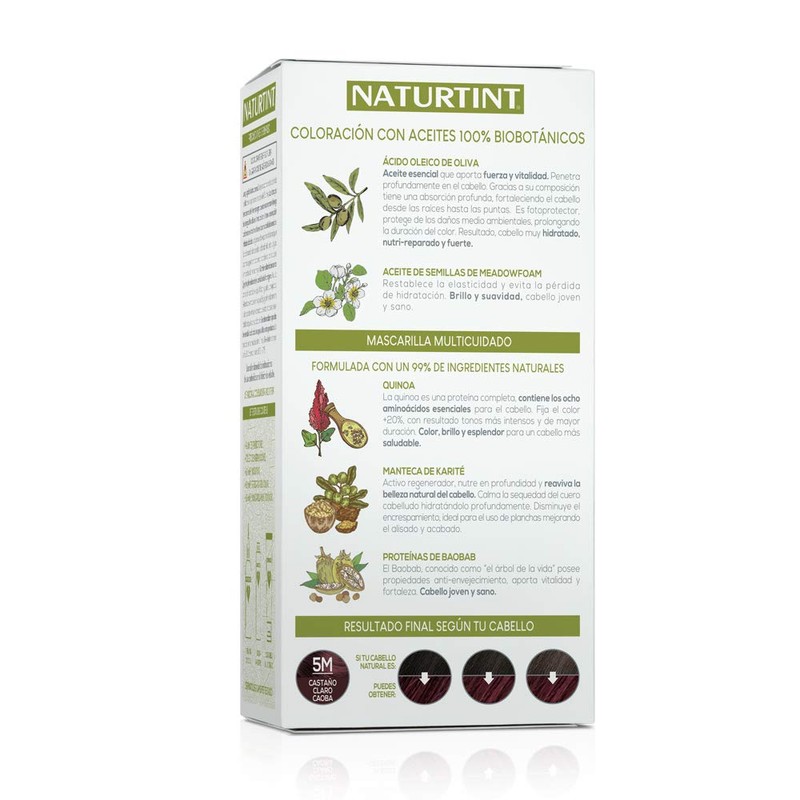 Naturtint permanent hair colour.