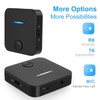 Bluetooth 5.0 Transmitter Receiver Hands Free Call Low Latency 2