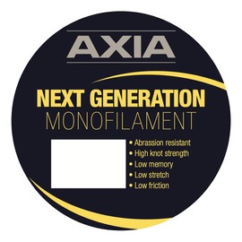 AXIA Unisex's Mainline Fishing Line, Brown, 0.20mm, 4lb, 2730m