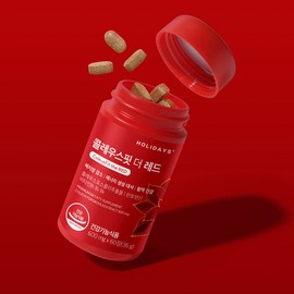Holidays Coleus Fit The Red 60 tablets, 4 bottles (4 months supply) / 홀리데이즈 콜레우스핏 더 레드 60정 4병 (4개월분)