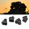 4pcs RC Crawler Link Mount Black Coating Increase Front Rear