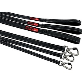 Zolux Moov Réflective Dog Lead Black Length 1.2 m/15 mm Wide