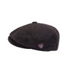 ZRWASKA® Mens Flat Caps UK 8 Panel Peaky Flat Baker