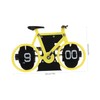 SUPVOX Vintage Bicycle Flip Clock European Retro Style Sturdy and
