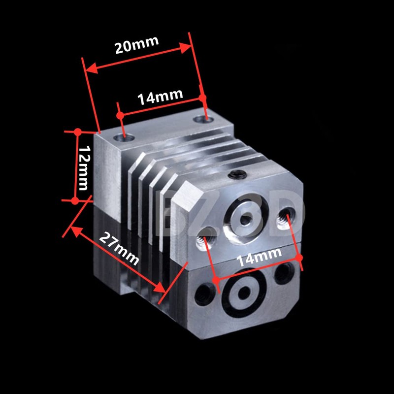 BZ 3D Ender 3 All Metal Hotend Upgrade Kit,Titanium Alloy