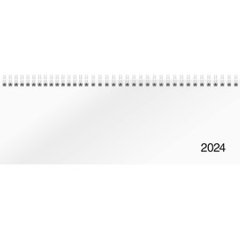 rido/idé Weekly Calendar Sequence 2024 2 Pages = 1 Week Sheet Size 29.7 x 10.5 cm White